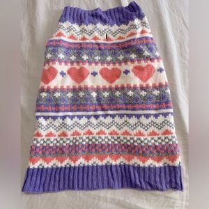 Dog Valentines Sweater